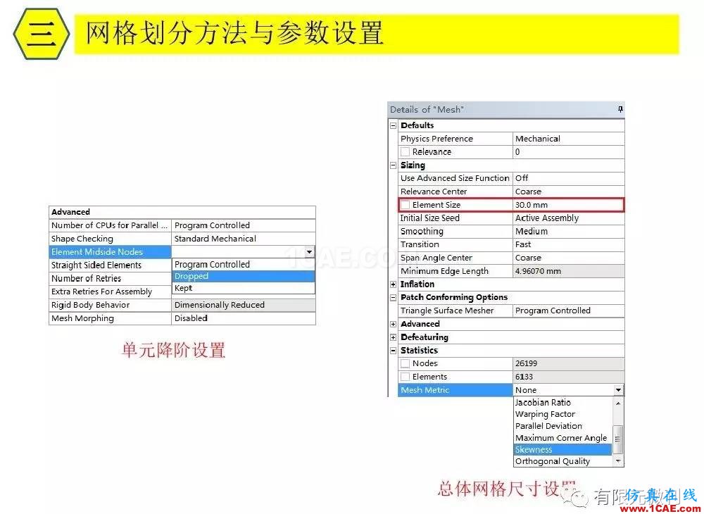 【有限元培訓三】ANSYS-Workbench網格劃分ansys培訓課程圖片14