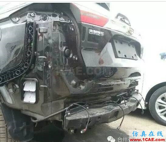 博越后保險杠全解析hypermesh技術圖片2