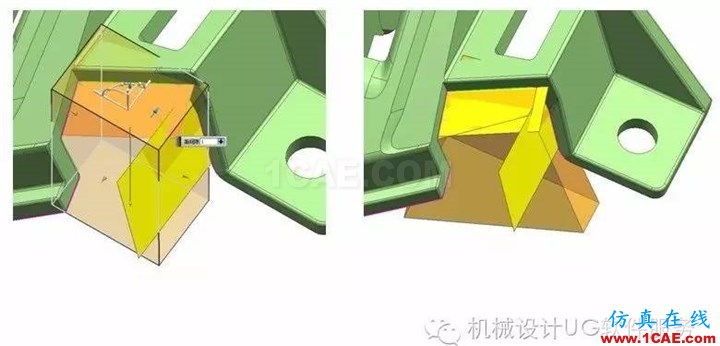 UG中汽車模高低落差位的分模處理技巧(實體分模技巧)HFSS圖片4