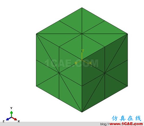 偶然發現ABAQUS一個強大的網格處理技巧(轉) 偶然發現ABAQUS一個強大的網格劃分功能 - Yusd - 玉石殿