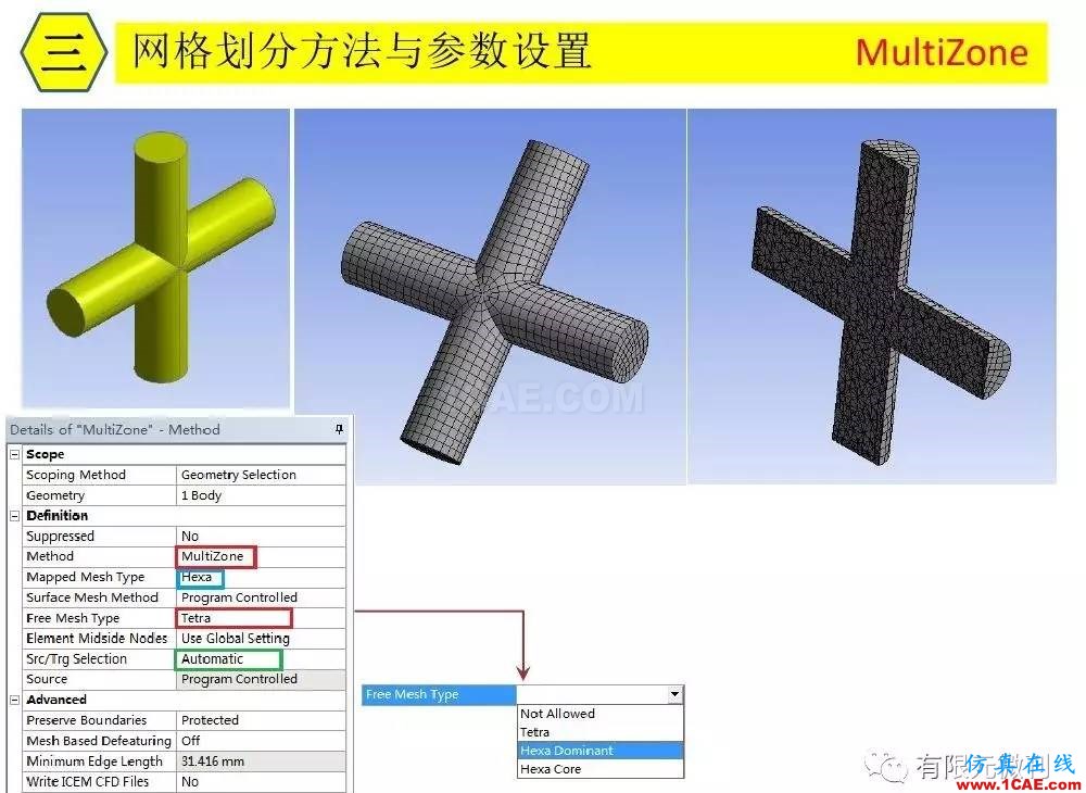 【有限元培訓三】ANSYS-Workbench網格劃分ansys結構分析圖片25