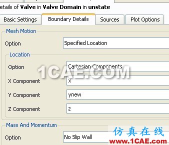 CFX高級應用——如何模擬閥完全關閉到開啟的過程 CFX高級應用——如何模擬閥完全關閉到開啟的過程