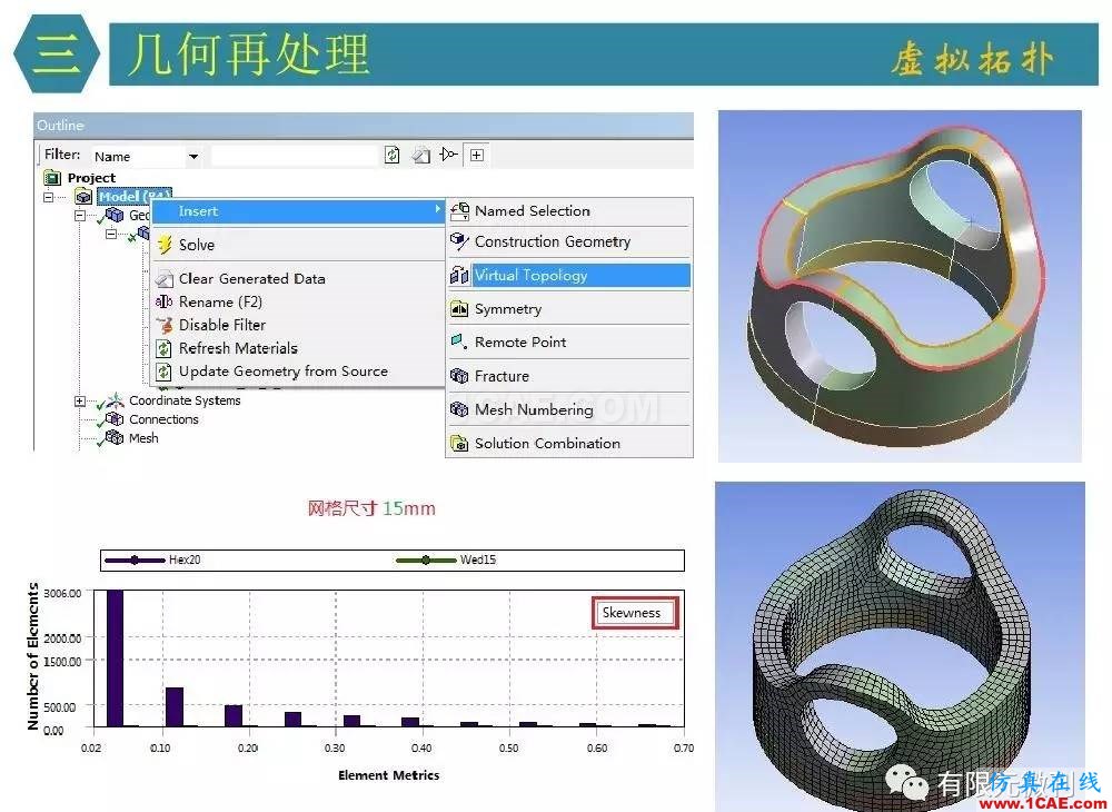 【有限元培訓四】ANSYS-Workbench結構靜力分析&模態分析ansys仿真分析圖片17