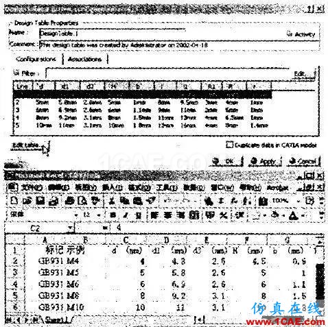 生成設(shè)計參數(shù)表數(shù)據(jù) CATIA V5三維標準件庫的創(chuàng)建與應(yīng)用autoform鈑金分析圖片6