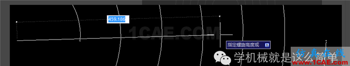 View AutoCAD如何畫螺旋線?AutoCAD仿真分析圖片2