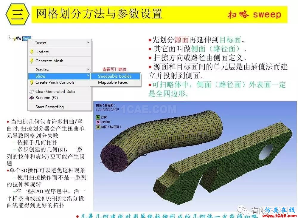 【有限元培訓三】ANSYS-Workbench網格劃分ansys workbanch圖片21