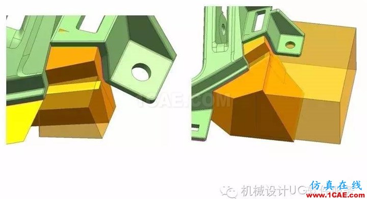 UG中汽車模高低落差位的分模處理技巧(實體分模技巧)HFSS分析圖片6