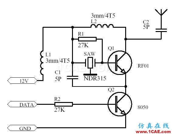 無線遙控發(fā)射接收設(shè)計(jì) --- 315M遙控電路 - 香率 - 我的博客 無線遙控發(fā)射接收設(shè)計(jì) --- 315M遙控電路 - 香率 - 我的博客