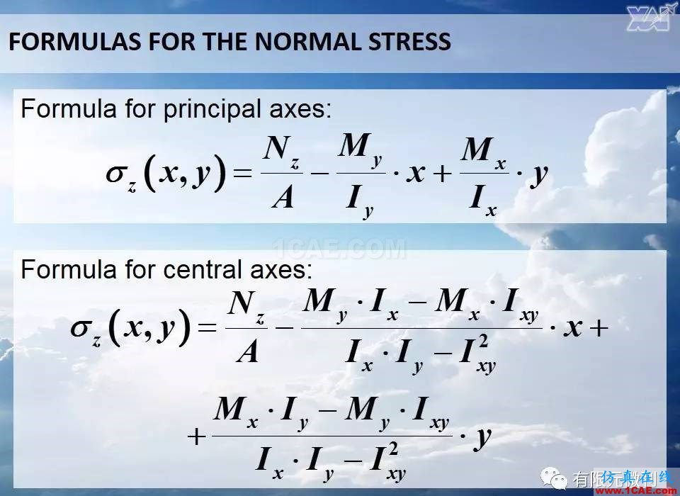 航空結構分析(結構力學)系列---11(關于非對稱截面)ansys仿真分析圖片3